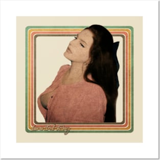 Lana Del Rey Retro Vintage Posters and Art